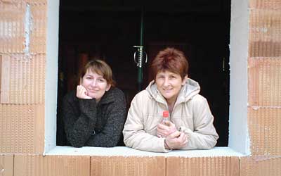 Da zu Hause nur Arbeit lauert... (Ist nicht unser Rohbau: wir sind erst in der <a href=http://hans-peter.bauer.walbersdorf.at/haus.php>Planungsphase</a>!)
